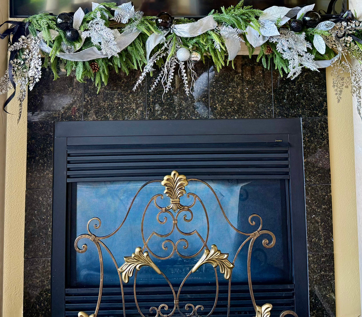 SERVICE Custom Over the Hearth Garland