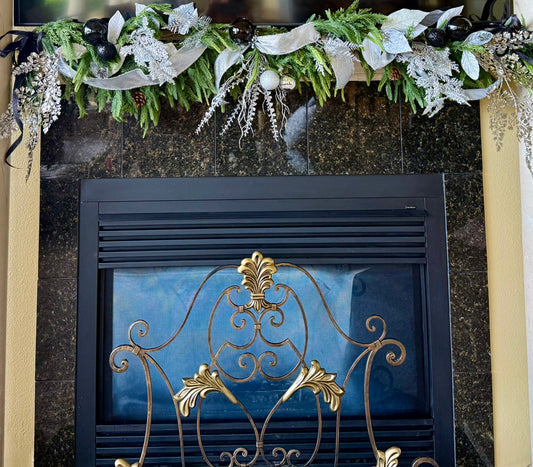 SERVICE Custom Over the Hearth Garland